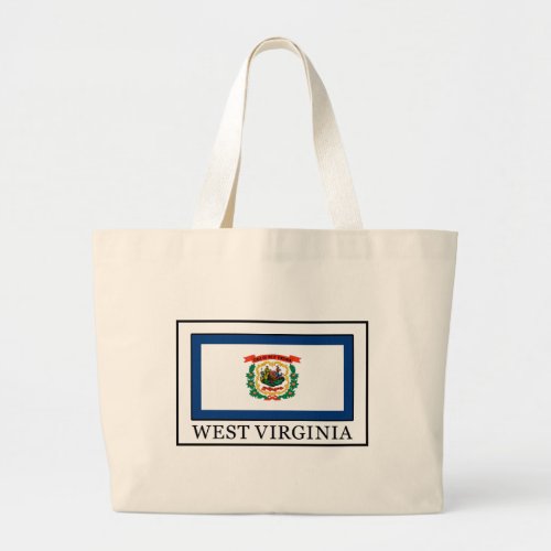 West Virginia Large Tote Bag