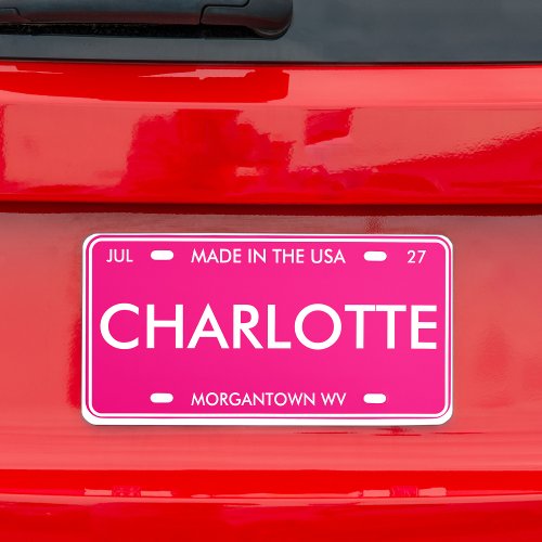 West Virginia License Plate