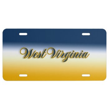 West Virginia License Plate by WestVirginiaFlood at Zazzle