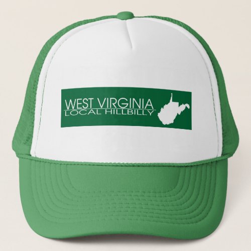 West Virginia Local Hillbilly Marshall Colors Trucker Hat