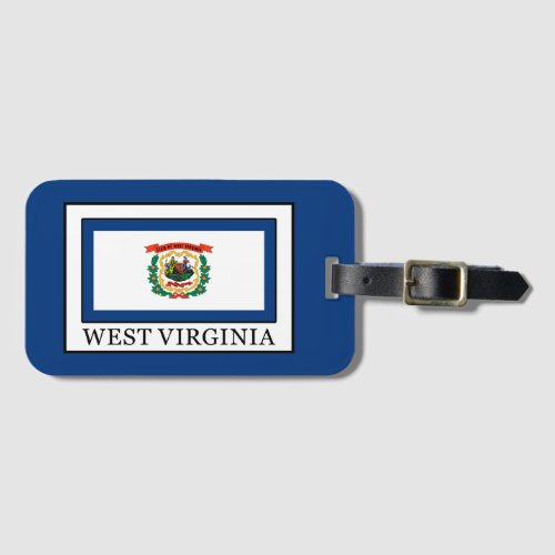 West Virginia Luggage Tag