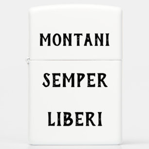 West Virginia Motto Zippo Lighter