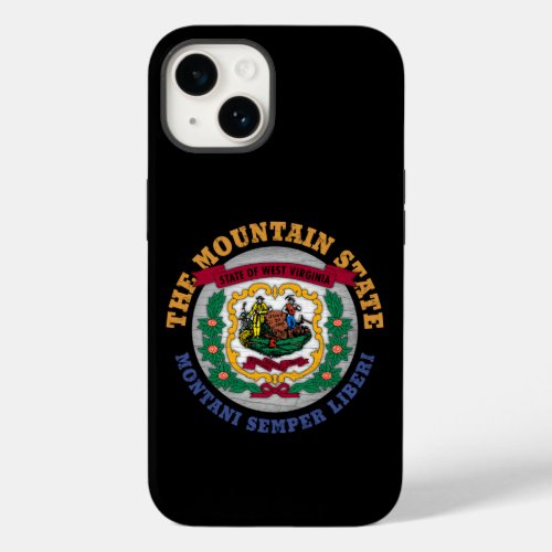 WEST VIRGINIA MOUNTAIN STATE FLAG Case_Mate iPhone 14 CASE