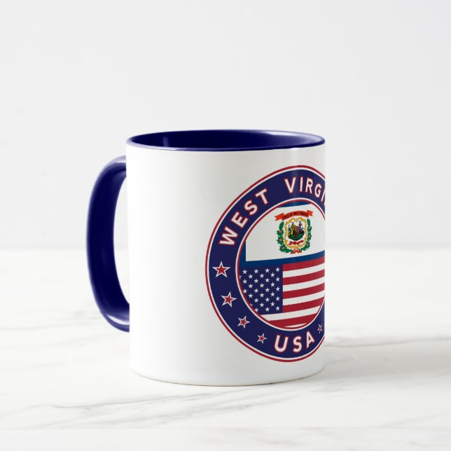 West Virginia Mug (Front Left)