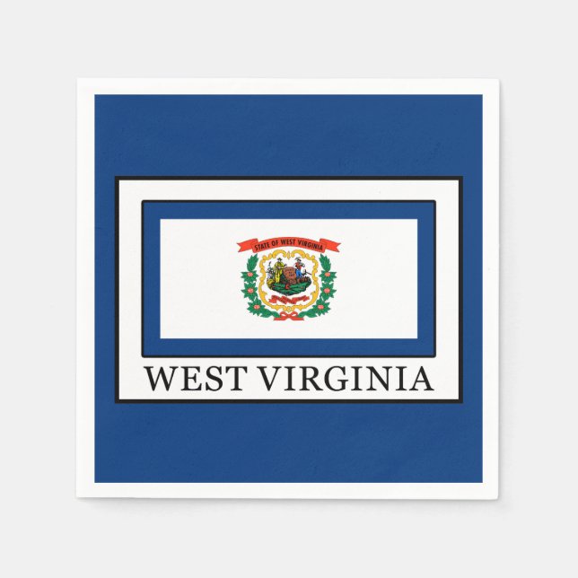 West Virginia Napkins (Front)