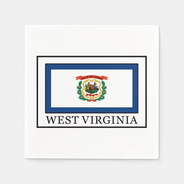 West Virginia Napkins (Front)