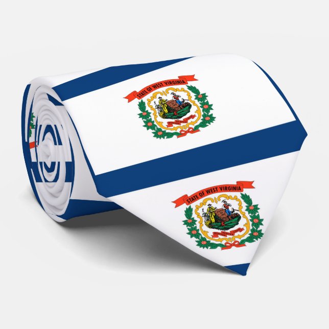 West Virginia Neck Tie (Rolled)