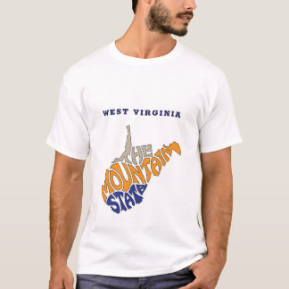 West Virginia Nickname Word Art T-Shirt