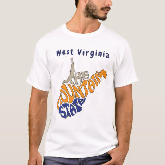 West Virginia Nickname Word Art T-Shirt