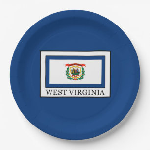 West Virginia Paper Plates