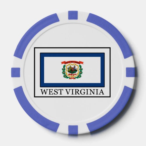 West Virginia Poker Chips