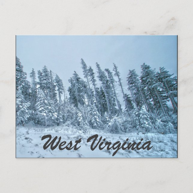WEST VIRGINIA POSTCARD (Front)