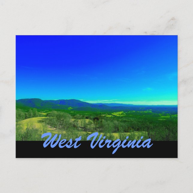 west virginia postcard (Front)