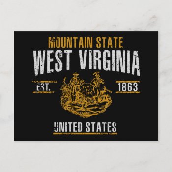 West Virginia Postcard by KDRTRAVEL at Zazzle