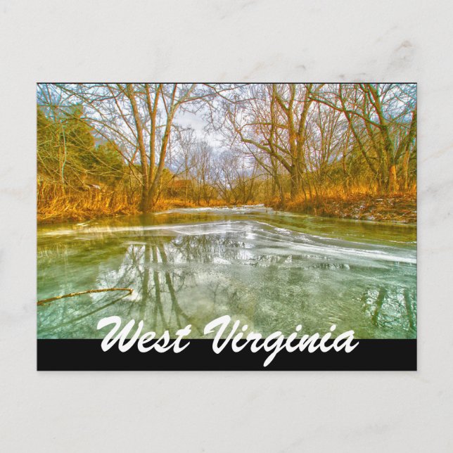 WEST VIRGINIA POSTCARD (Front)