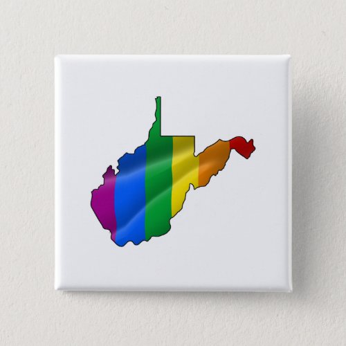 WEST VIRGINIA PRIDE PINBACK BUTTON