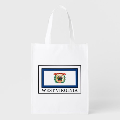 West Virginia Reusable Grocery Bag