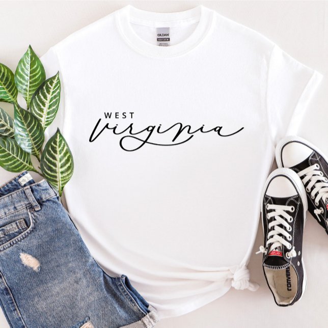 West Virginia Script State Women’s T-Shirt (Creator Uploaded)