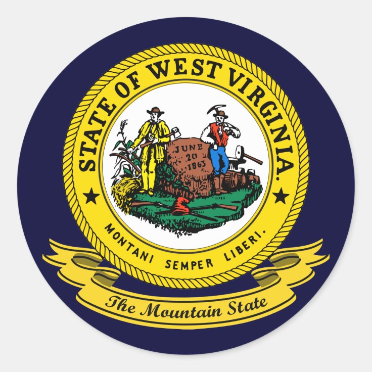 West Virginia Seal | Zazzle