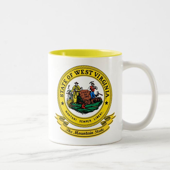 West Virginia Seal Coffee Mug