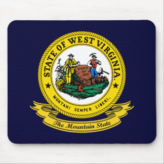 West Virginia Seal Mouse Pad