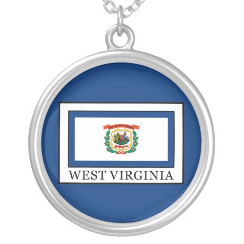 West Virginia Silver Plated Necklace