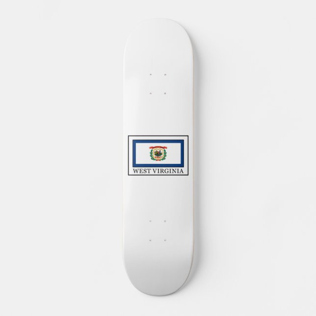 West Virginia Skateboard Deck (Front)