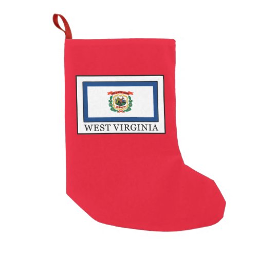 West Virginia Small Christmas Stocking