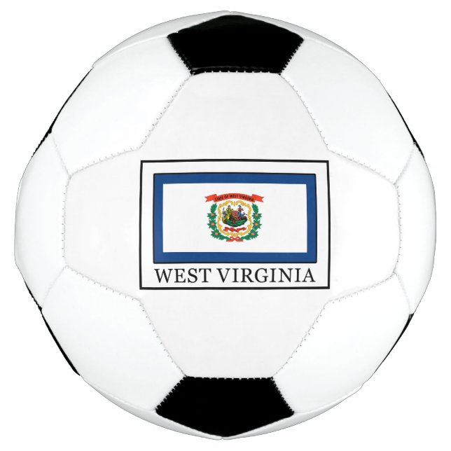 West Virginia Soccer Ball (Front)