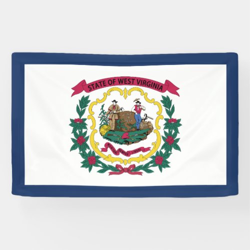 West Virginia State Flag Banner