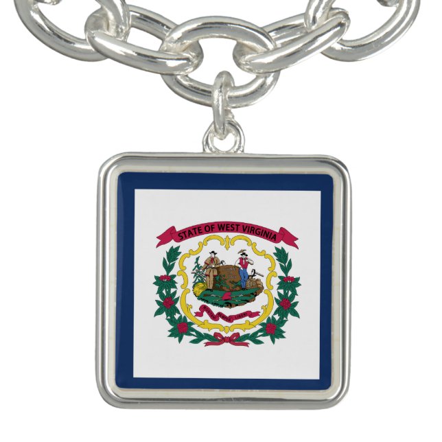 West Virginia State Flag Bracelet (Design)