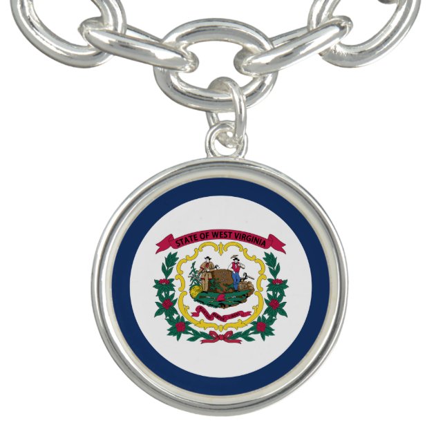 West Virginia State Flag Bracelet (Design)