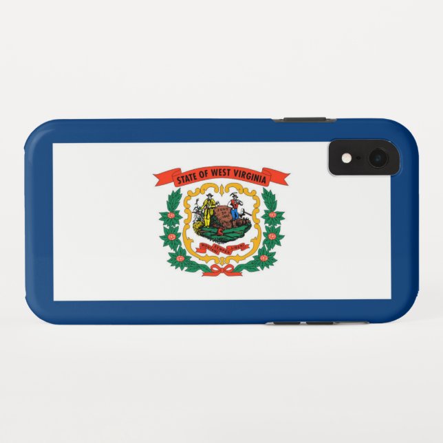 West Virginia state flag Case-Mate iPhone Case (Back (Horizontal))