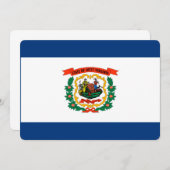 West Virginia State Flag Design (Front/Back)