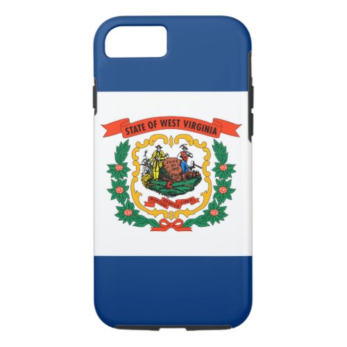 West Virginia State Flag Design iPhone 87 Case