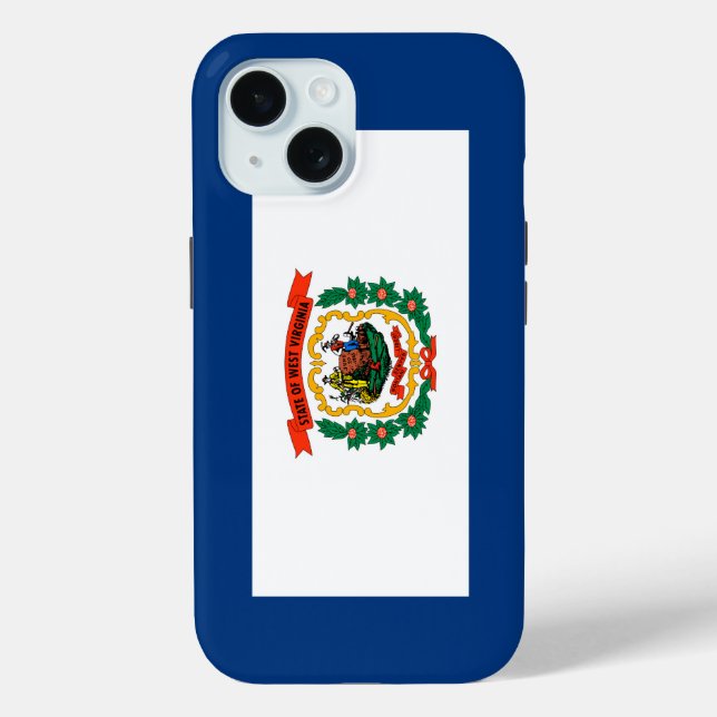 West Virginia State Flag Design Case-Mate iPhone Case (Back)