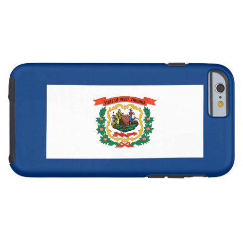 West Virginia State Flag Design Tough iPhone 6 Case