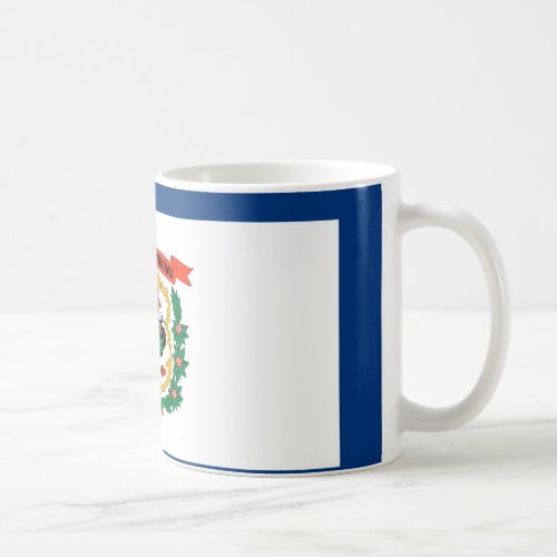West Virginia State Flag Design Coffee Mug