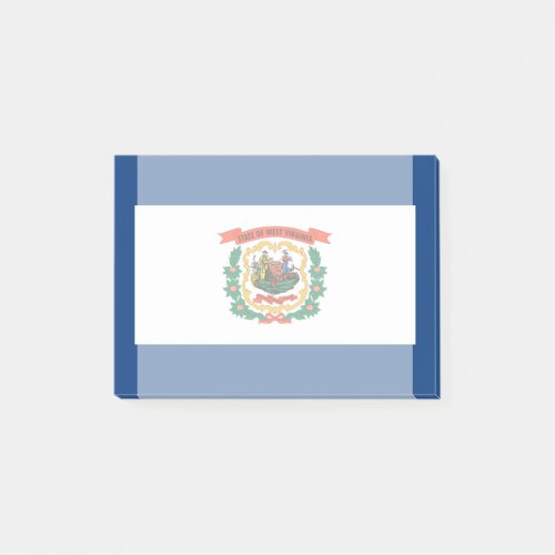 West Virginia State Flag Design Decor Post_it Notes