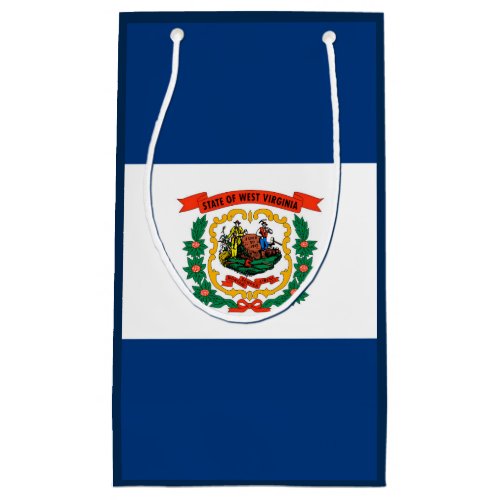 West Virginia State Flag Design Small Gift Bag