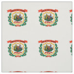 West Virginia State Flag Fabric