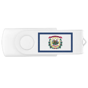 West Virginia State Flag Flash Drive