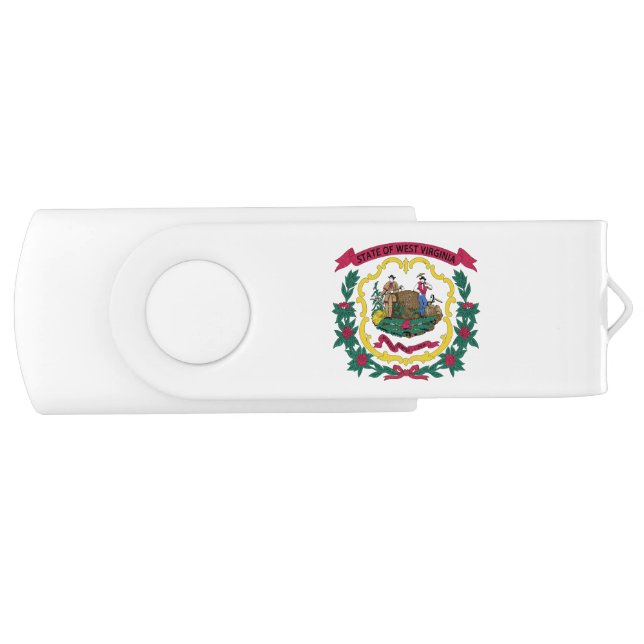 West Virginia State Flag Flash Drive (Front)