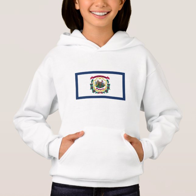 West Virginia State Flag Hoodie (Front)
