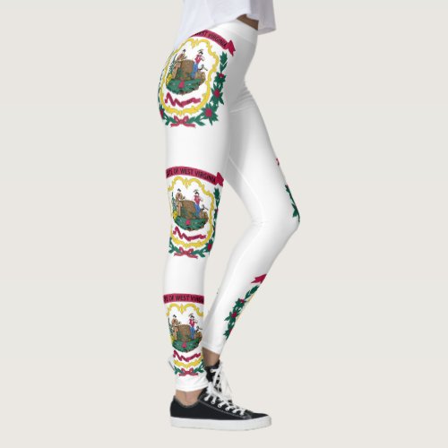 West Virginia State Flag Leggings