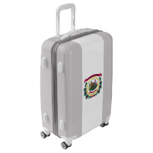 West Virginia State Flag Luggage