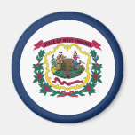 West Virginia State Flag Magnet