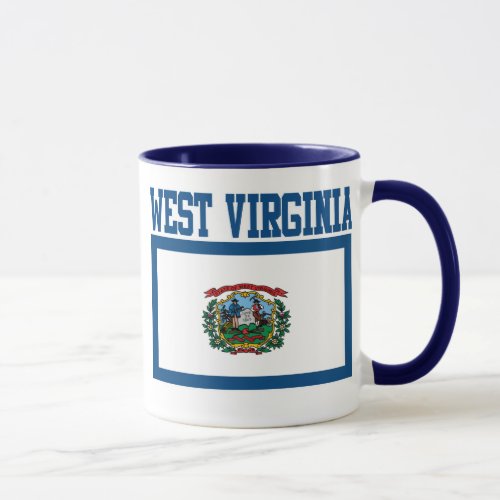 West Virginia State Flag Mug