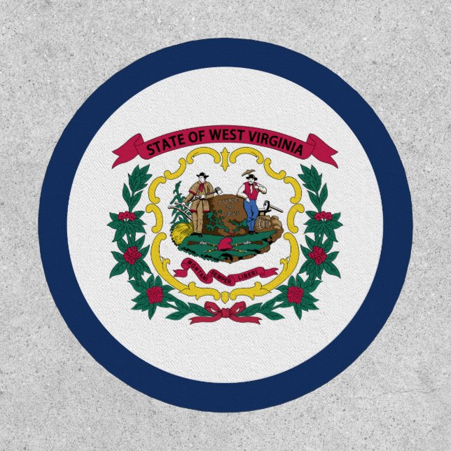 West Virginia State Flag Patch (Front)
