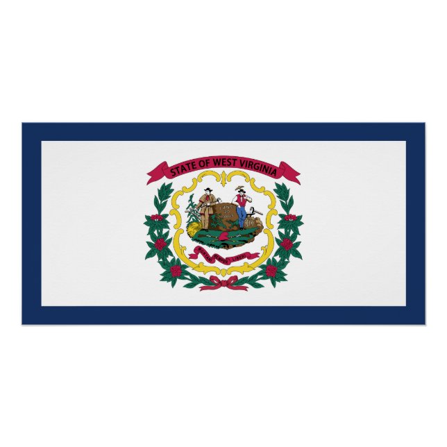 West Virginia State Flag Poster (Front)